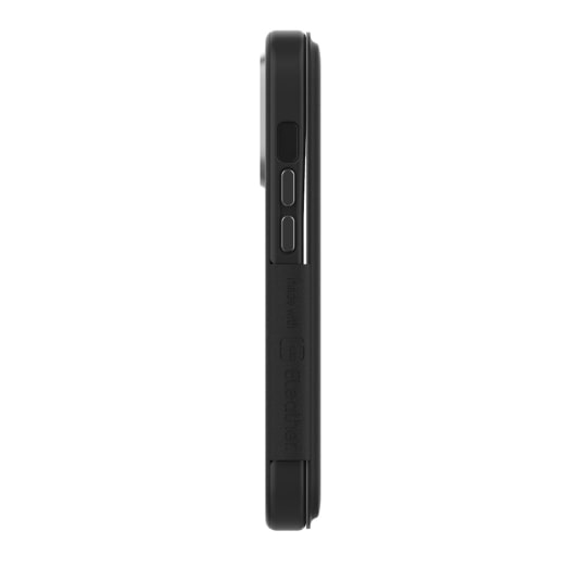 EFM Monaco Case Armour with ELeather and D3O 5G Signal Plus Technology For iPhone 13 (6.1")/iPhone 14 (6.1") - Black / Space Grey 4