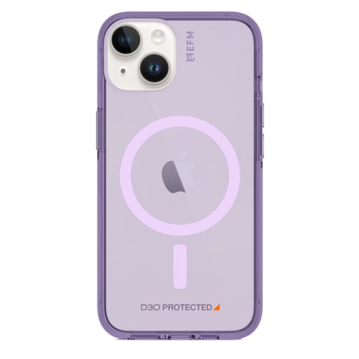 EFM Alta Case Magsafe Armour with D3O Crystalex For iPhone 13 (6.1")/iPhone 14 (6.1") - Purple 6