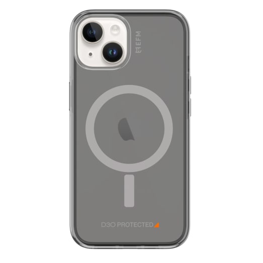 EFM Alta Case Magsafe Armour with D3O Crystalex For iPhone 14 Plus (6.7") - Smoke / Black 6