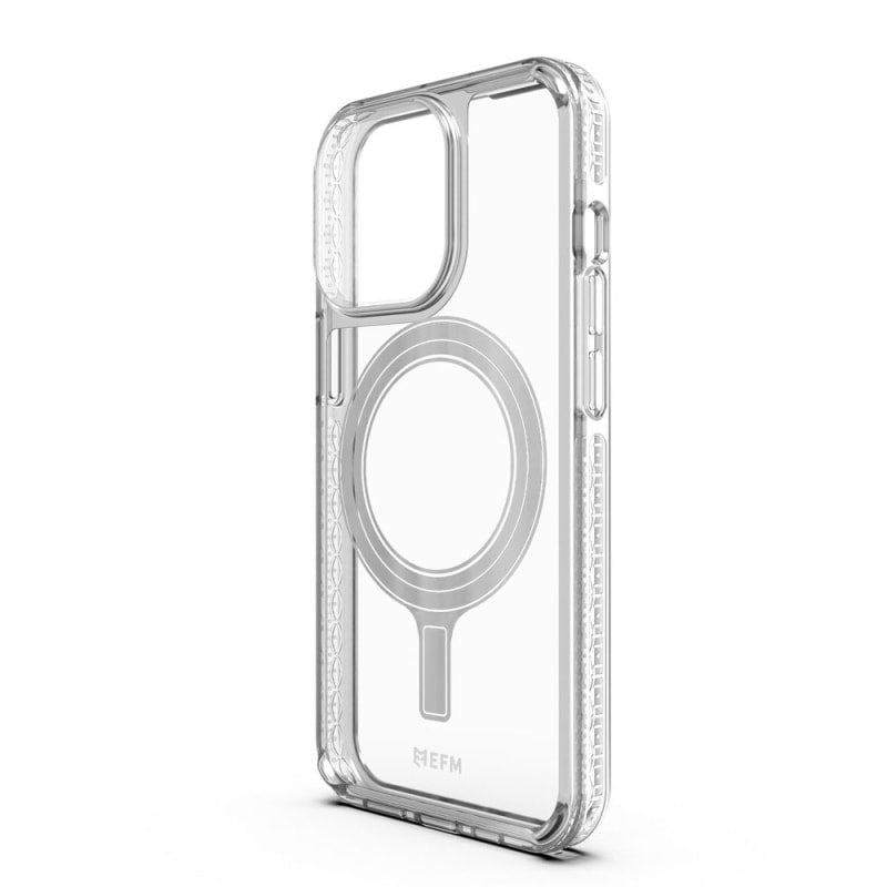 EFM Zurich Flux Case Armour Compatible with MagSafe for iPhone 13 Pro (6.1" Pro) - Frost Clear 4