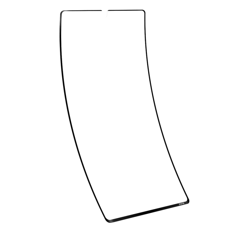 EFM ScreenSafe Film Screen Armour with D3O for Samsung Galaxy S22 Ultra (6.8) - Clear/Black 3