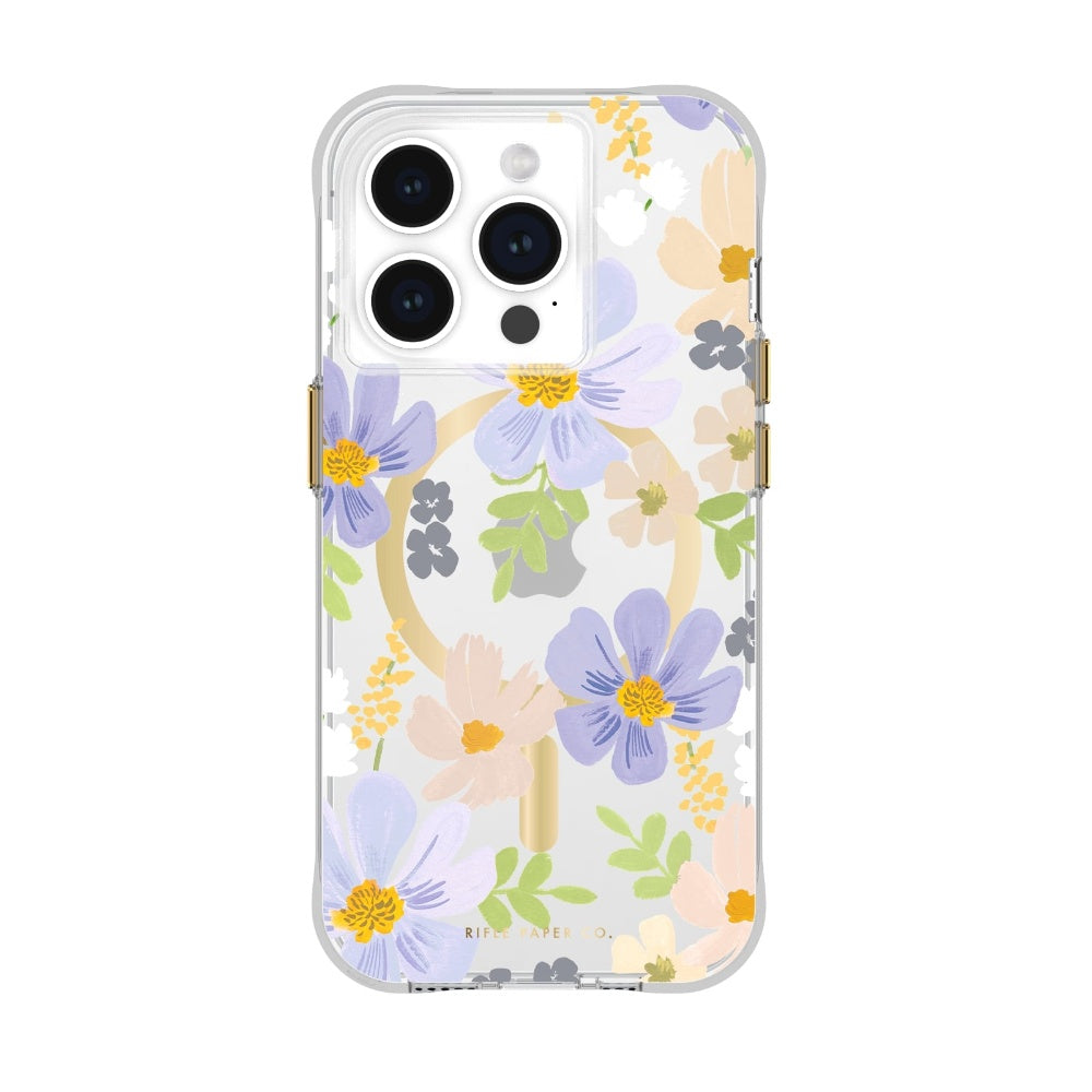 Case-Mate Rifle Paper MagSafe Case For iPhone 15 Pro - Pastel Marguerite 5