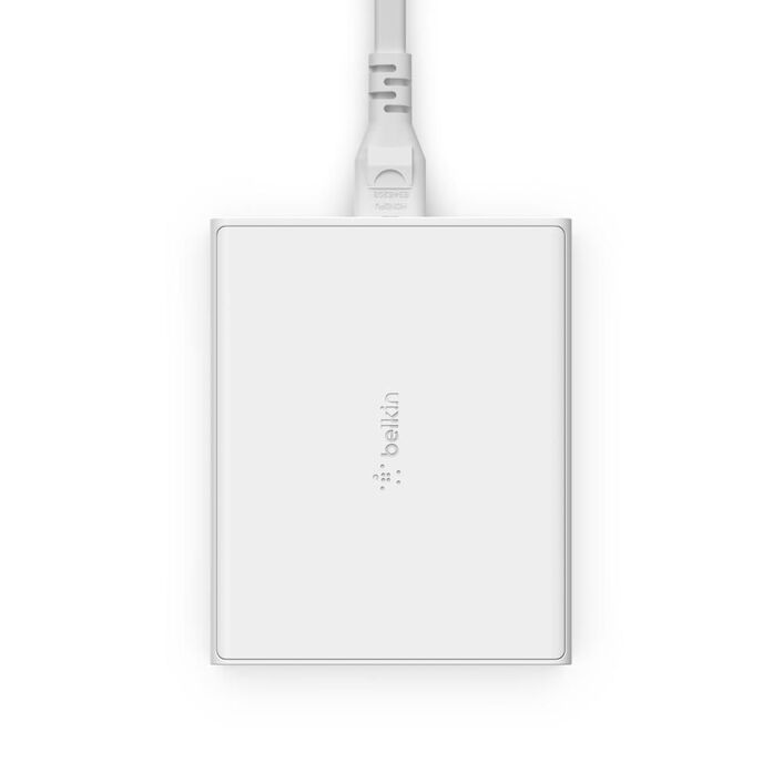 Belkin BoostCharge Pro 4-Port GaN Charger 108W Desktop Charger - White 5