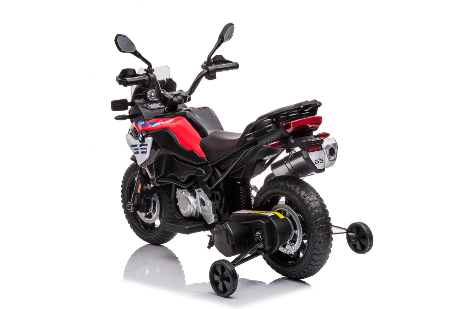 Kids Ride On Motorbike Licensed BMW F850GS Adventure Touring 12V Battery- Red 4