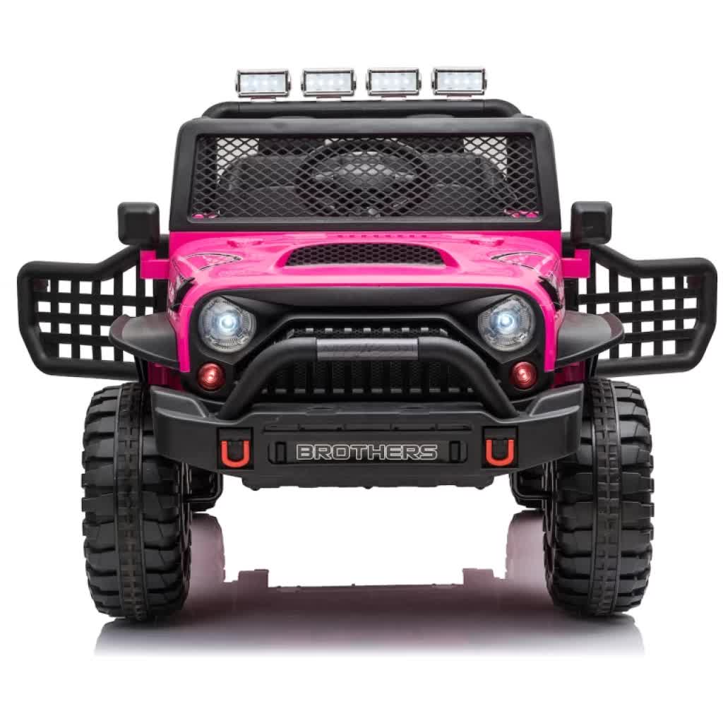 Jeep Off Road Inspired Ride On Car Kids Fairyland Adventure – Pink 3