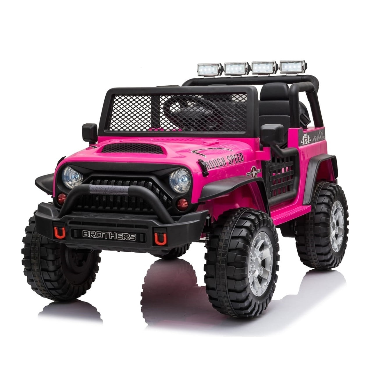 Jeep Off Road Inspired Ride On Car Kids Fairyland Adventure – Pink 7