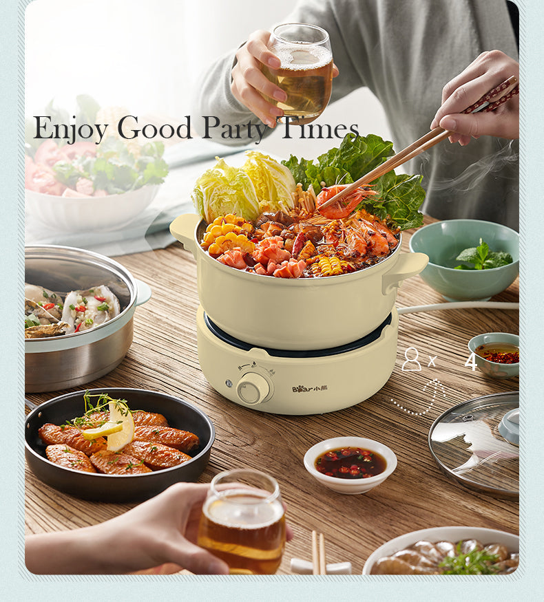 BEAR Multifunction Cooking Pot Hot Pot DHG-B25Z1 3