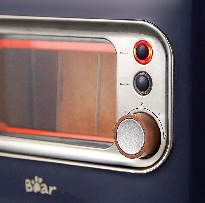 BEAR Double Slots Bread Toaster With Glass Window DSL-C02X1 3