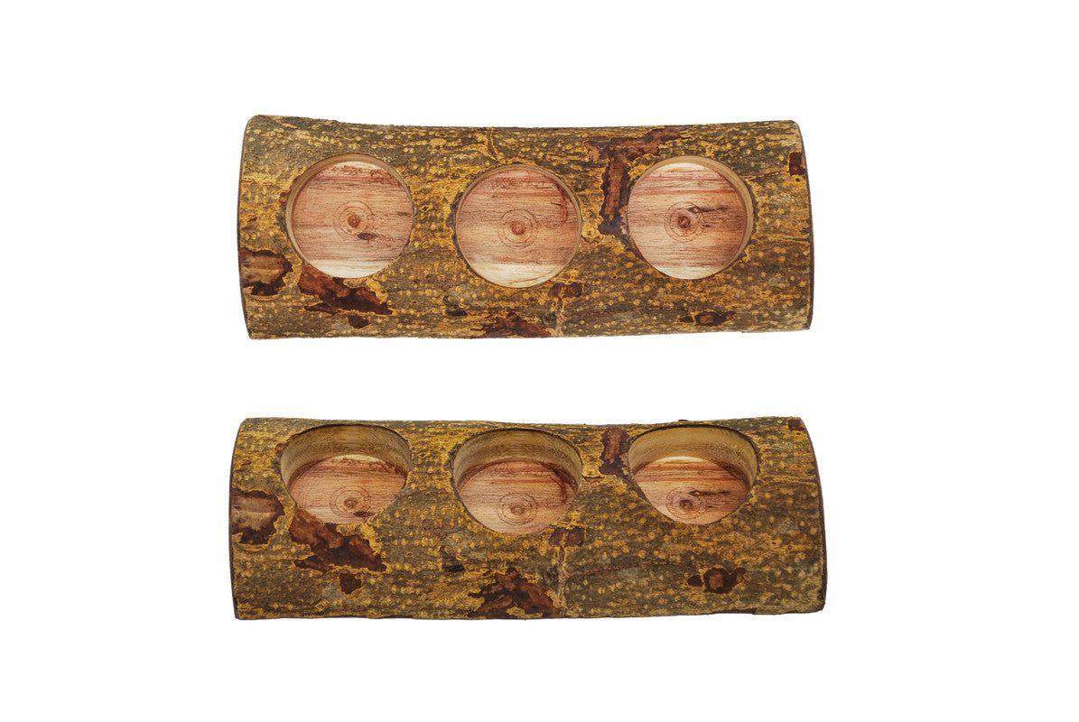 Tree candle holder - 3 holes 4