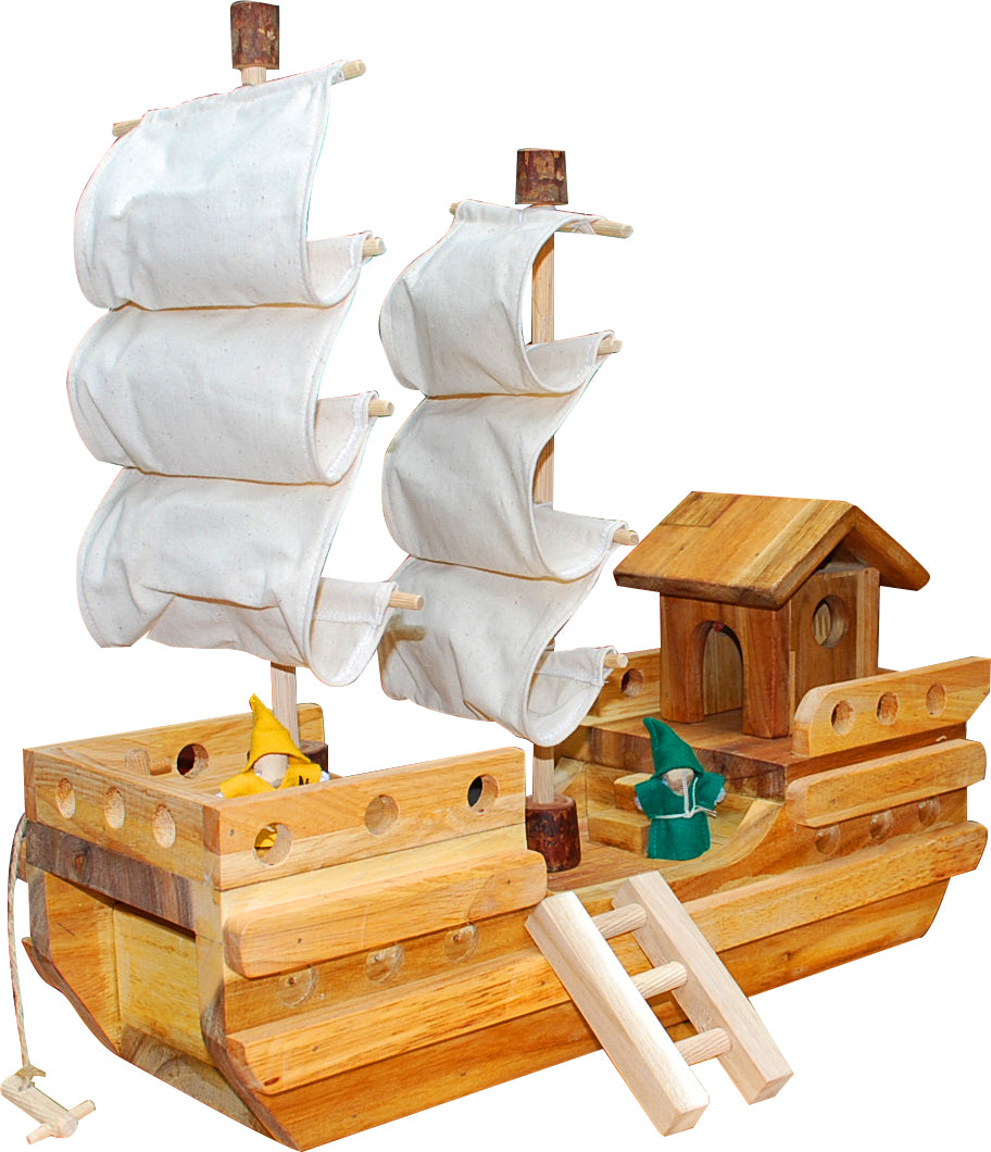 Wooden Pirate Ship 3