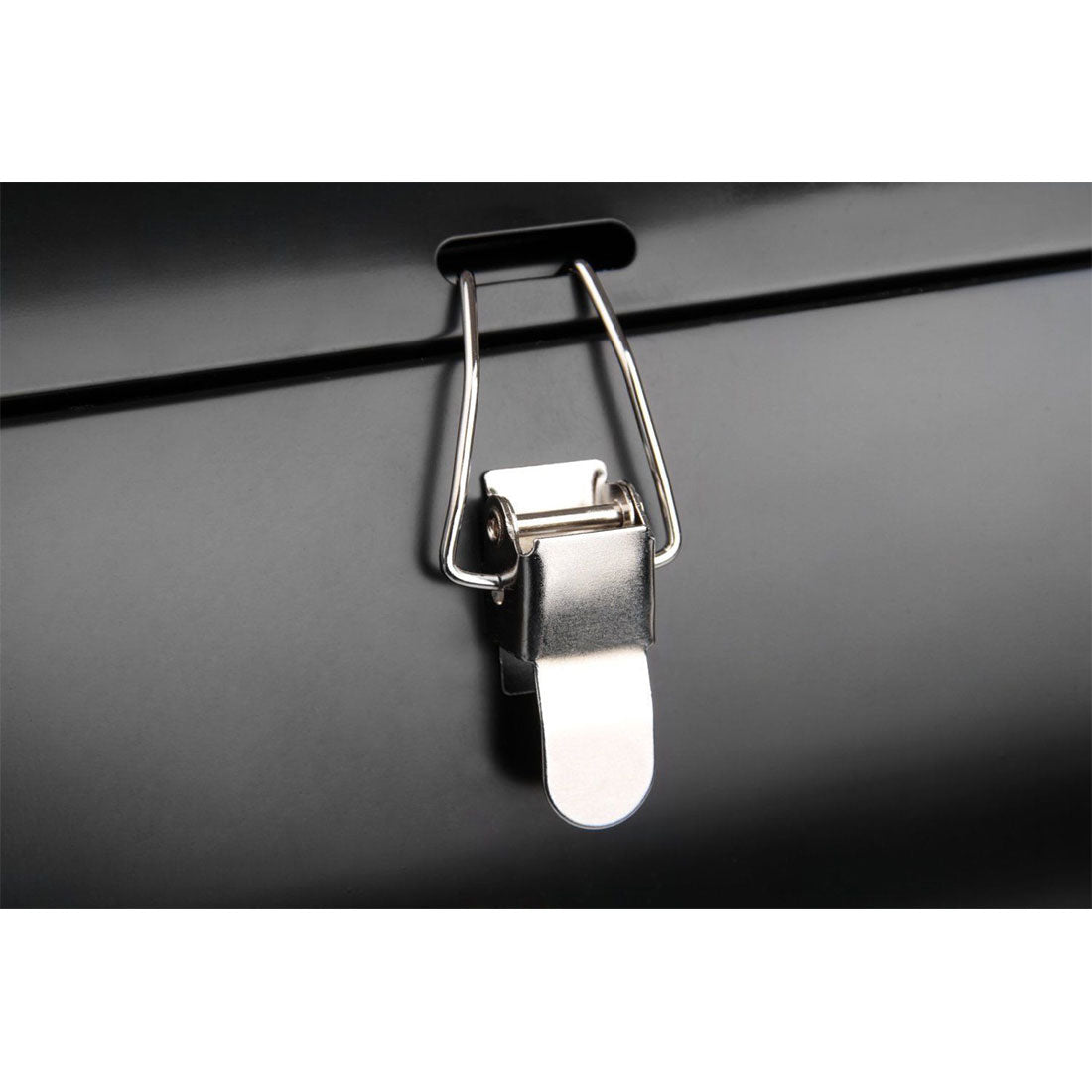 Stainless Steel BBQ Barrel Charcoal Smoker Portable Foldable Barbecue Camping Black 3