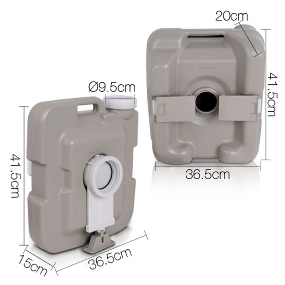 10L Outdoor Portable Camping Toilet 3