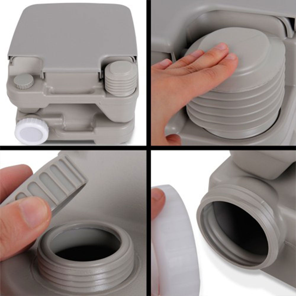 10L Outdoor Portable Camping Toilet 14