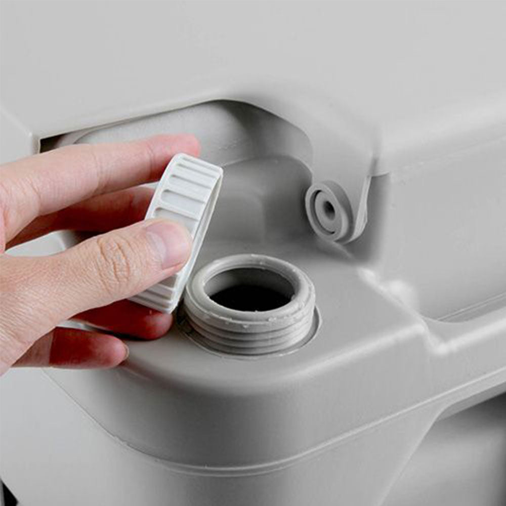 20L Outdoor Portable Camping Toilet 50 Flush 9