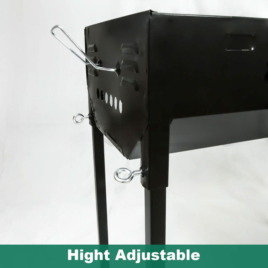 Large Portable Charcoal Outdoor BBQ Barbecue Grill Set 3