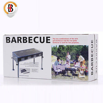 Portable Outdoor Mangal BBQ Grill Charcoal Shish Kebab Shashly Picnic Camping 8