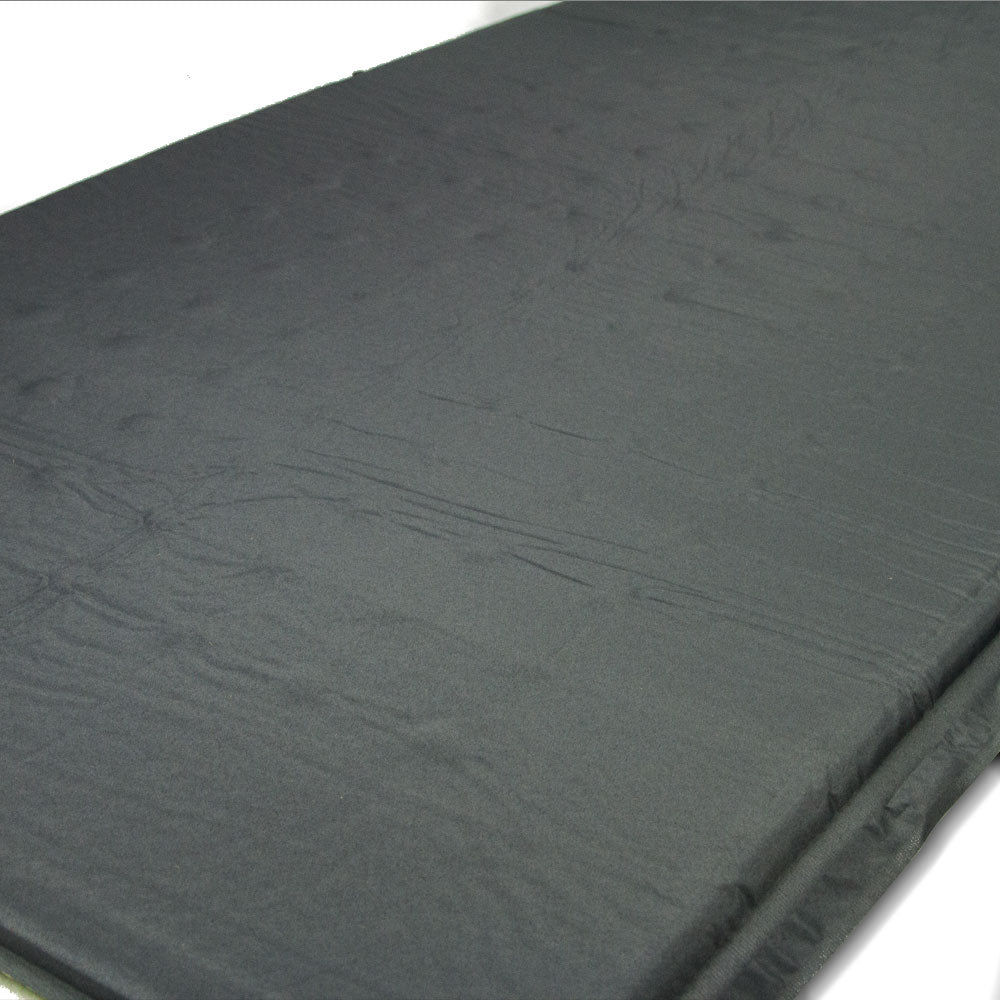 Double Self Inflating Mattress Sleeping Mat Air Bed Camping Camp Hiking Joinable - green 4