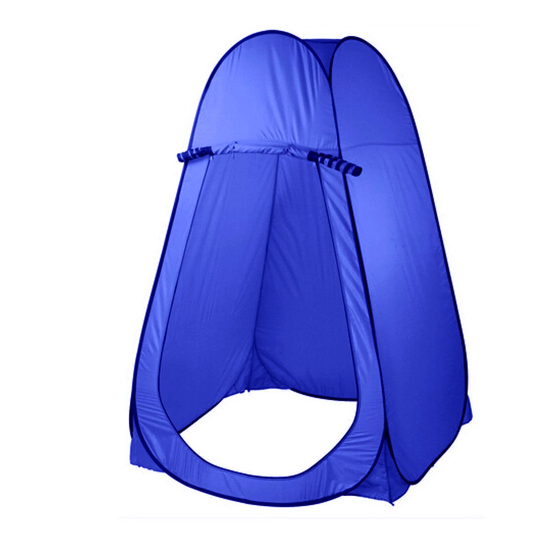 Pop Up  Portable Privacy Shower room Tent &20L Outdoor Camping Water Bag Camp Set - blue 4
