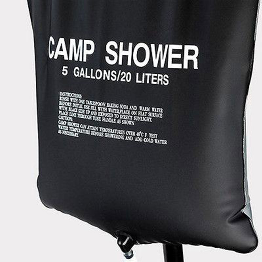 Pop Up Portable Privacy Shower room Tent &20L Outdoor Camping Water Bag Camp Set - orange 5