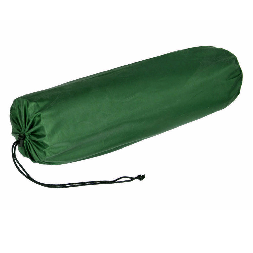 Double Self Inflating Mattress Camping Hiking Airbed Camp Mat Sleeping Pillow w/ Bag - green 5