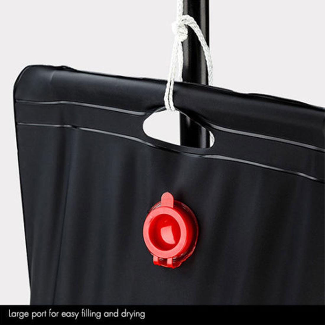 20L Craig Camp Shower Bag Solar Heated Water Pipe 5