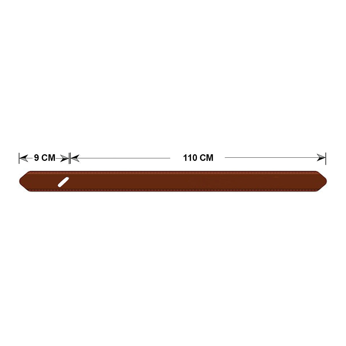 Peroz Arla Women's Tan Leather Knot Belt 4