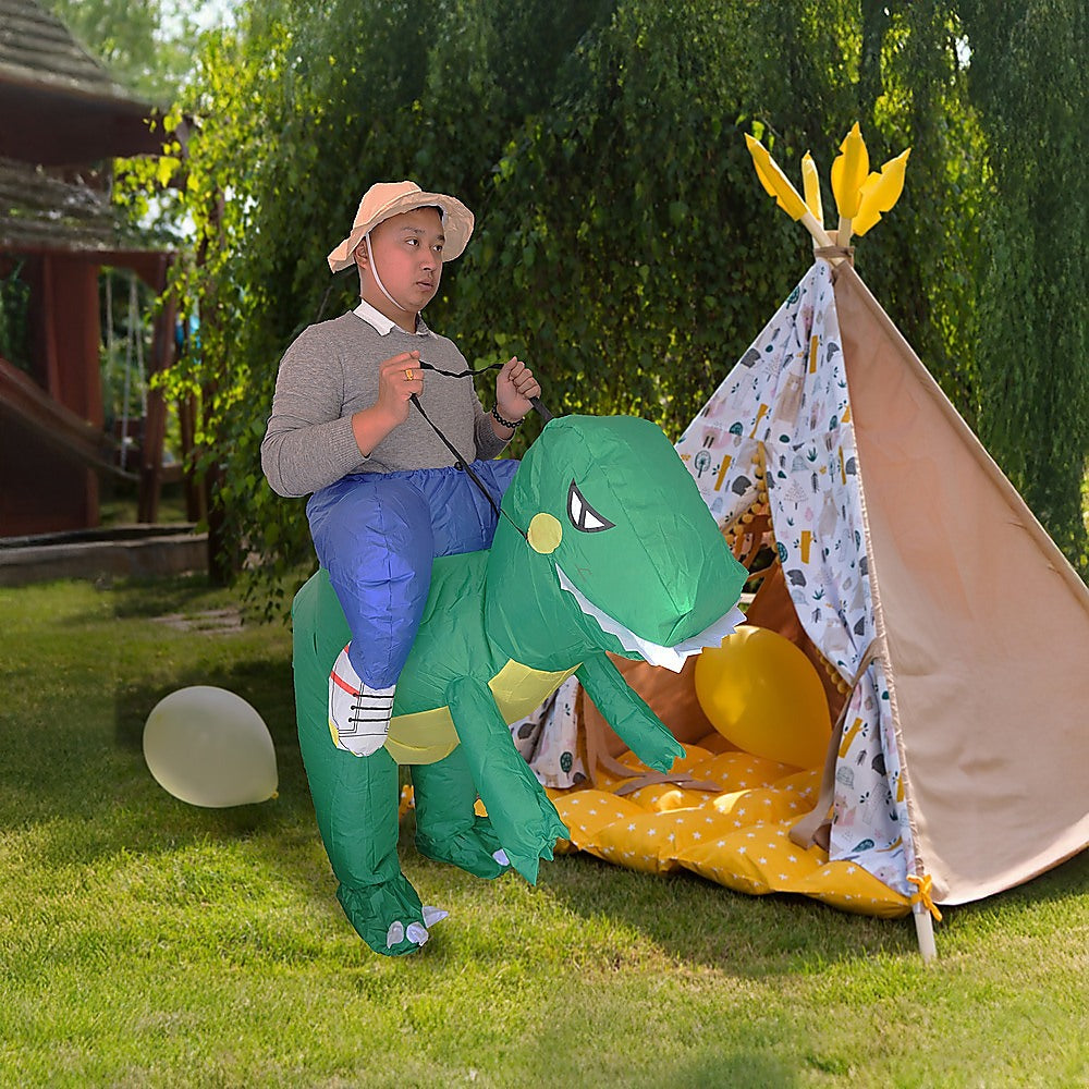 DINO Fancy Dress Inflatable Suit -Fan Operated Costume 5
