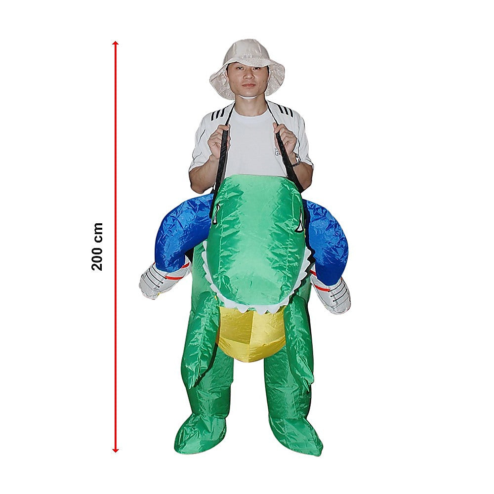 DINO Fancy Dress Inflatable Suit -Fan Operated Costume 12