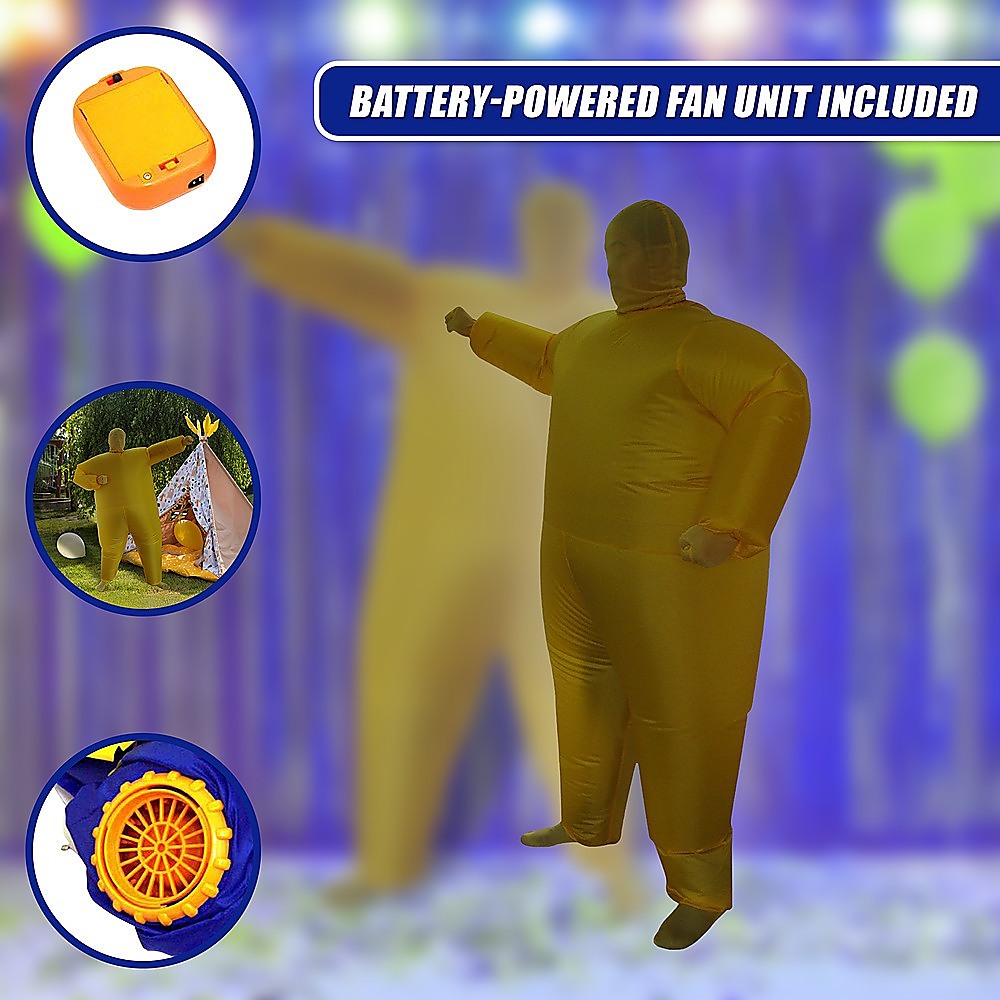 Sunshine Inflatable Costume Fancy Dress Suit Fan Operated 8