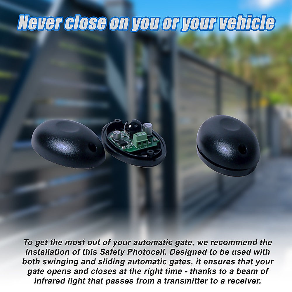 Safety Photocell for Swing and Auto Slide Sliding Gate 5