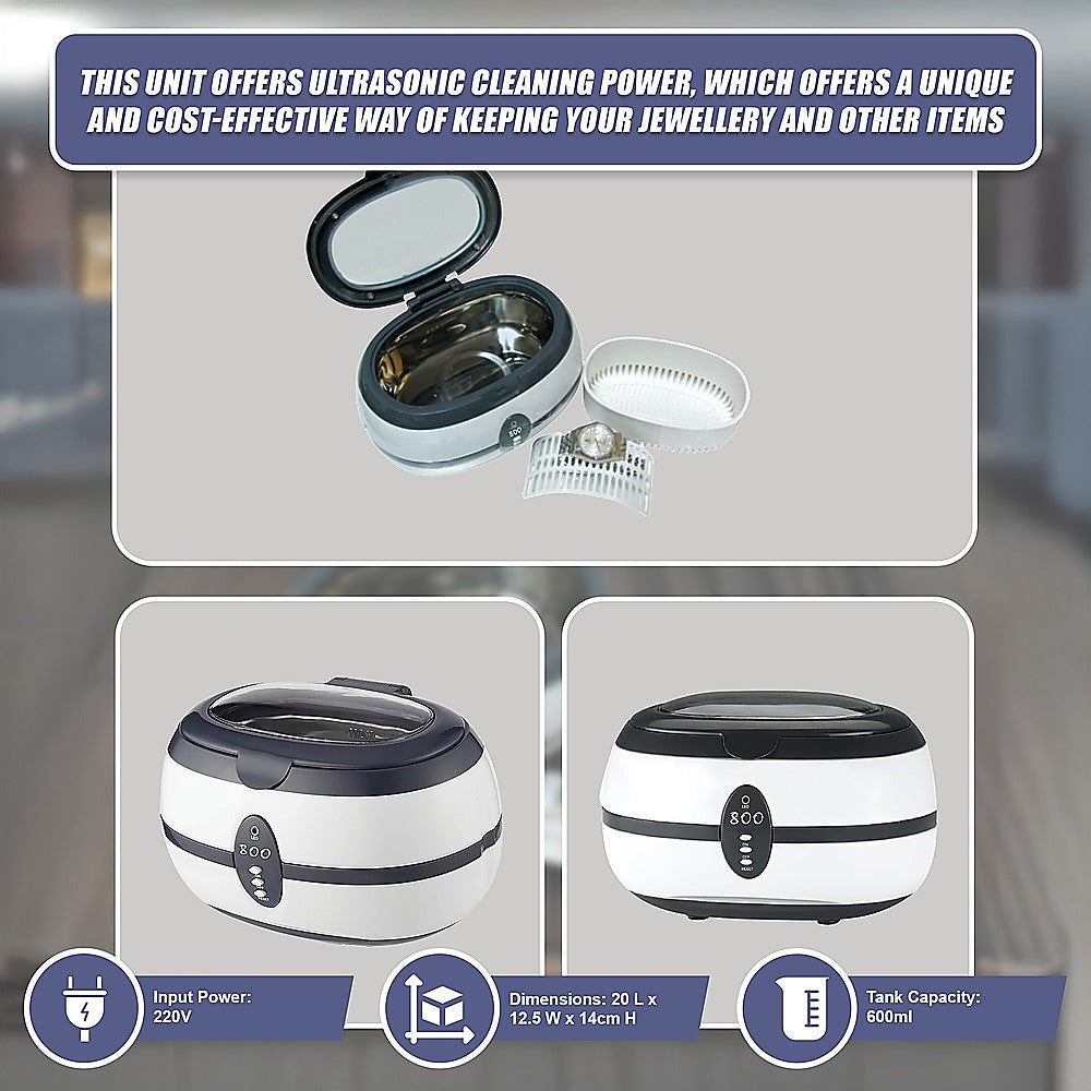 Ultrasonic Multi Purpose Sonic Wave Jewellery Cleaner 9