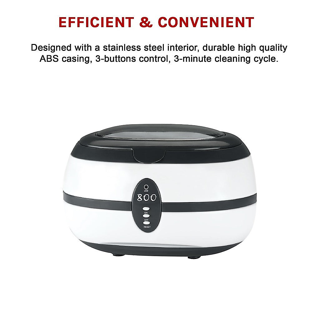 Ultrasonic Multi Purpose Sonic Wave Jewellery Cleaner 11