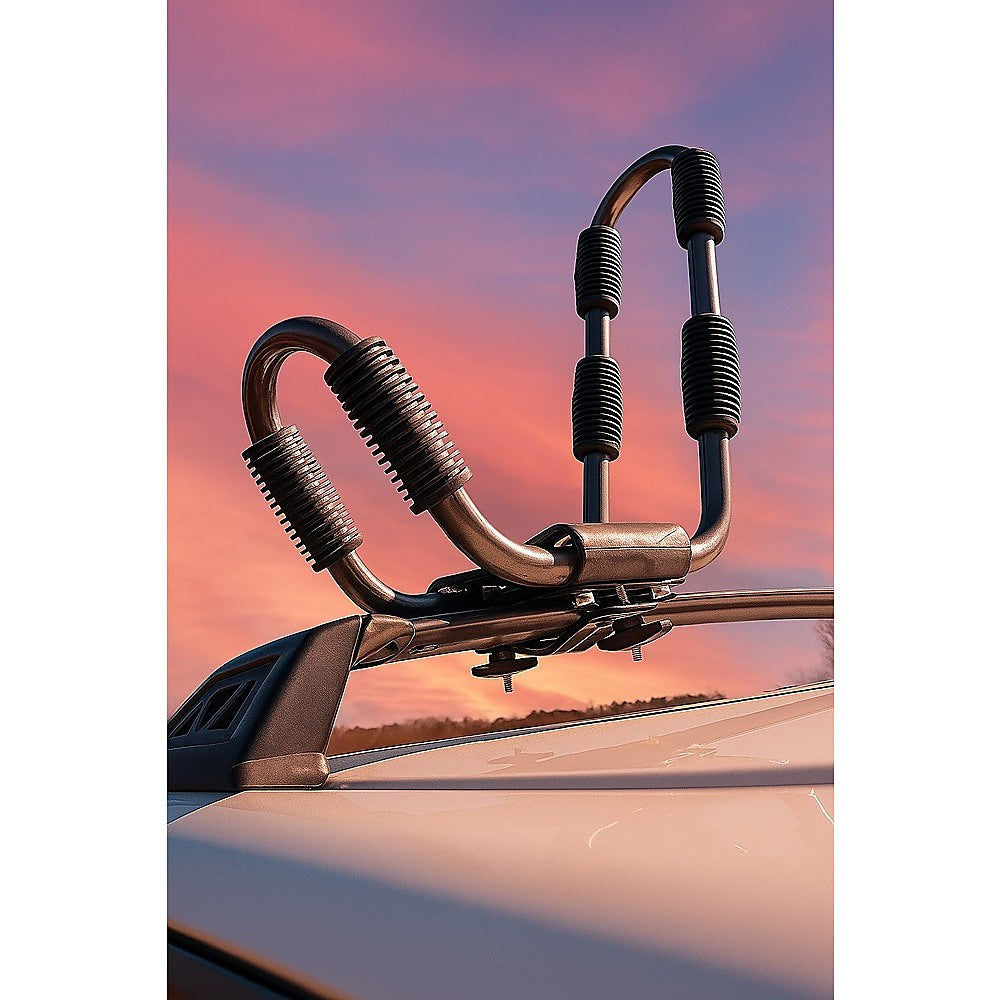 Roof Mount Car J-Bar Kayak Canoe Rack 4