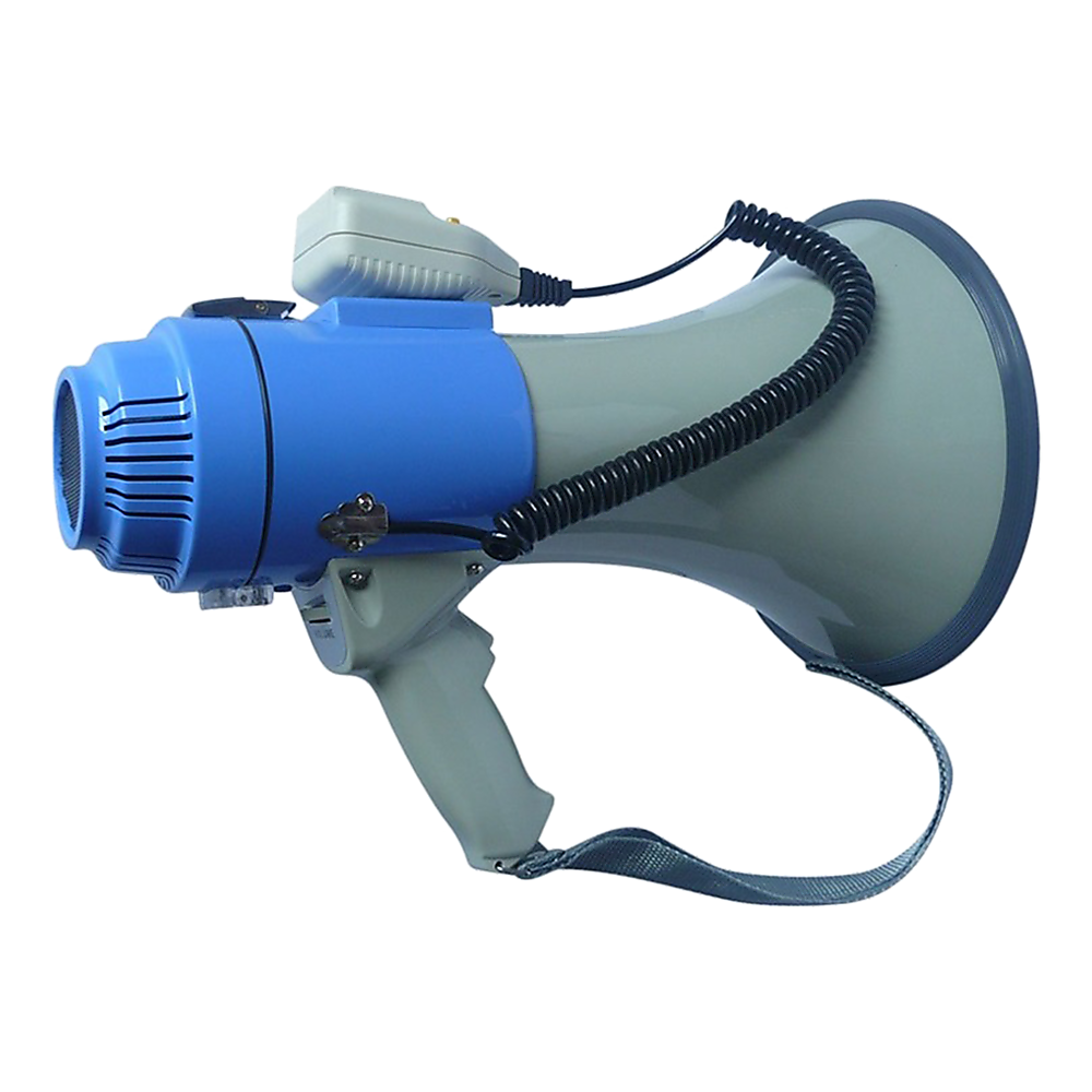 25W Megaphone PA System Loud Speaker Voice Recorder 5