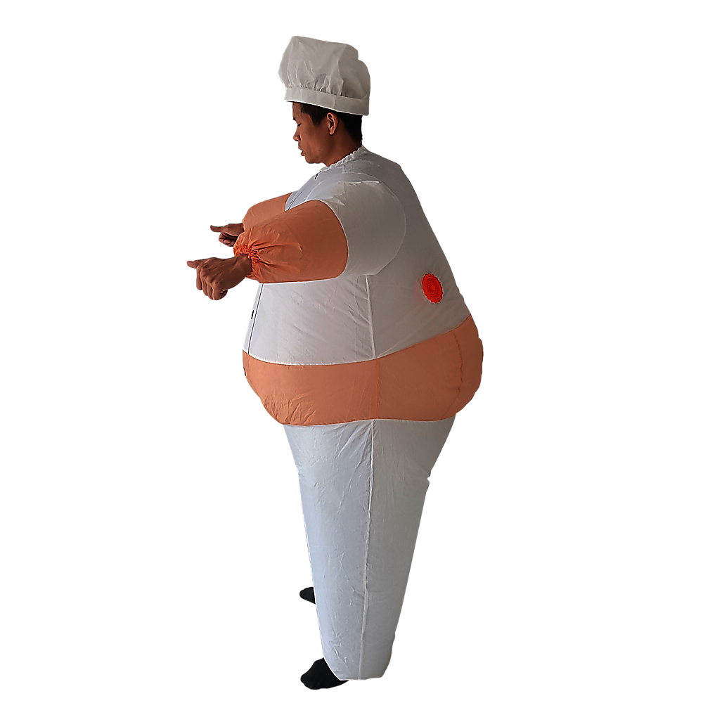 CHEF Fancy Dress Inflatable Suit -Fan Operated Costume 4