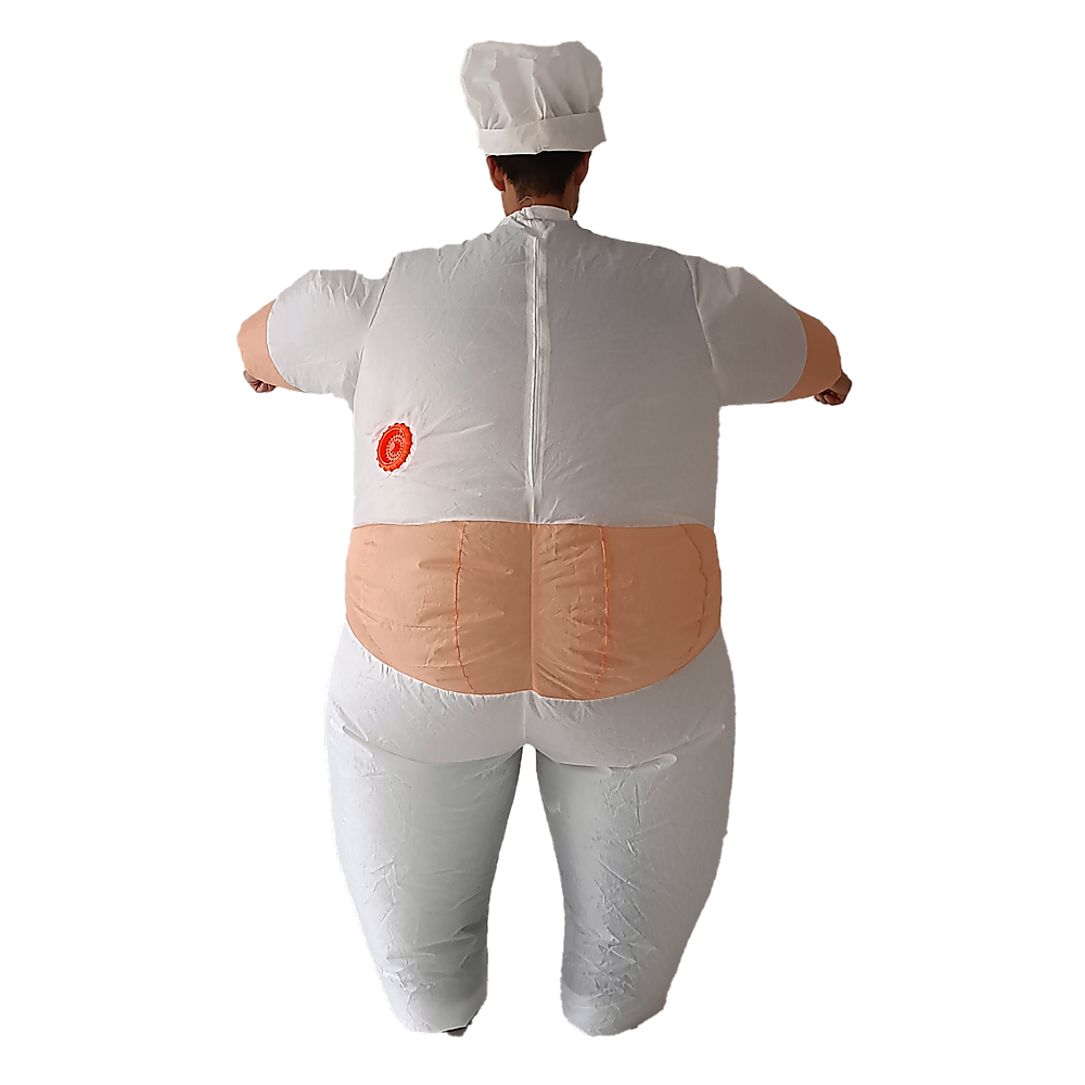 CHEF Fancy Dress Inflatable Suit -Fan Operated Costume 7