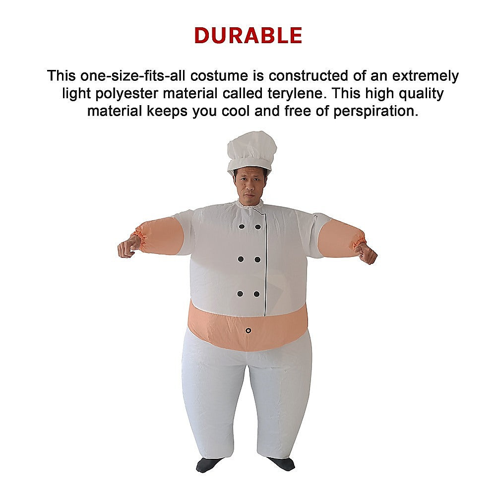 CHEF Fancy Dress Inflatable Suit -Fan Operated Costume 11