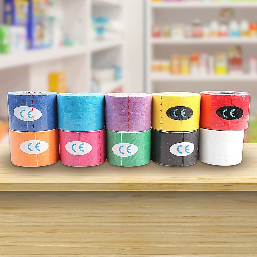 10x 5Mx5CM of Waterproof Kinesiology Sports Tape 5