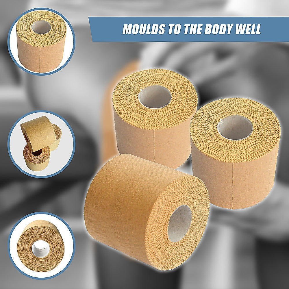 Premium Rigid Sports Strapping Tape - 3 Rolls of 50mm X 13.7M 8