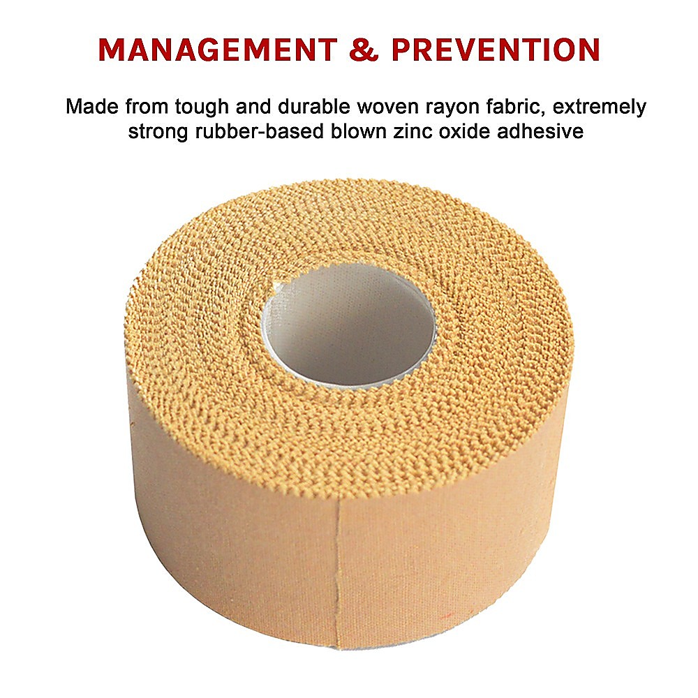 Premium Rigid Sports Strapping Tape - 30 Rolls of 38mm X 13.7M 11