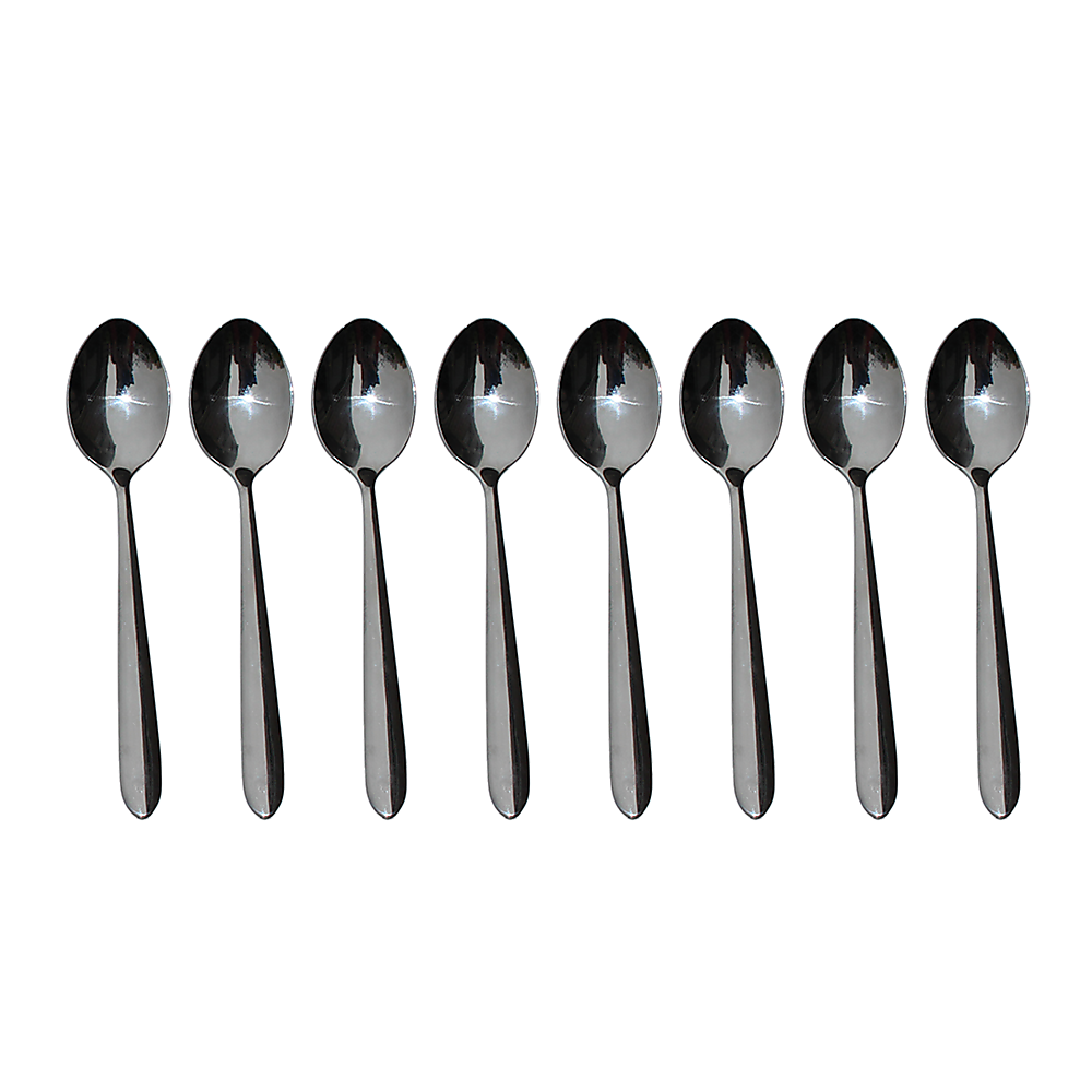 32 Piece Stainless Steel Cutlery Set Knives Fork Spoon Teaspoon 8