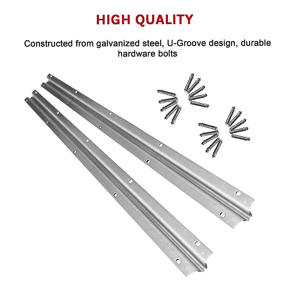 Sliding Gate Hardware Accessories Kit - 2m Track 11