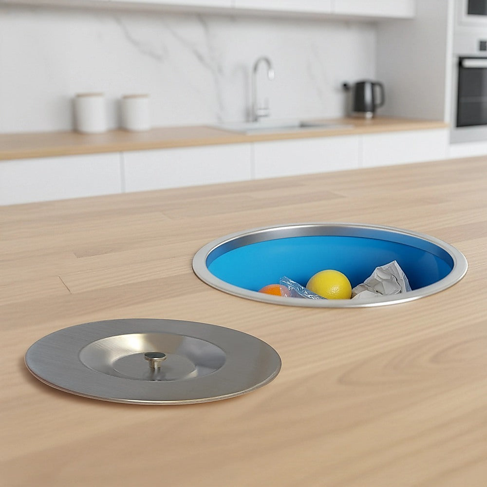 8L Concealed Benchtop Bin 5