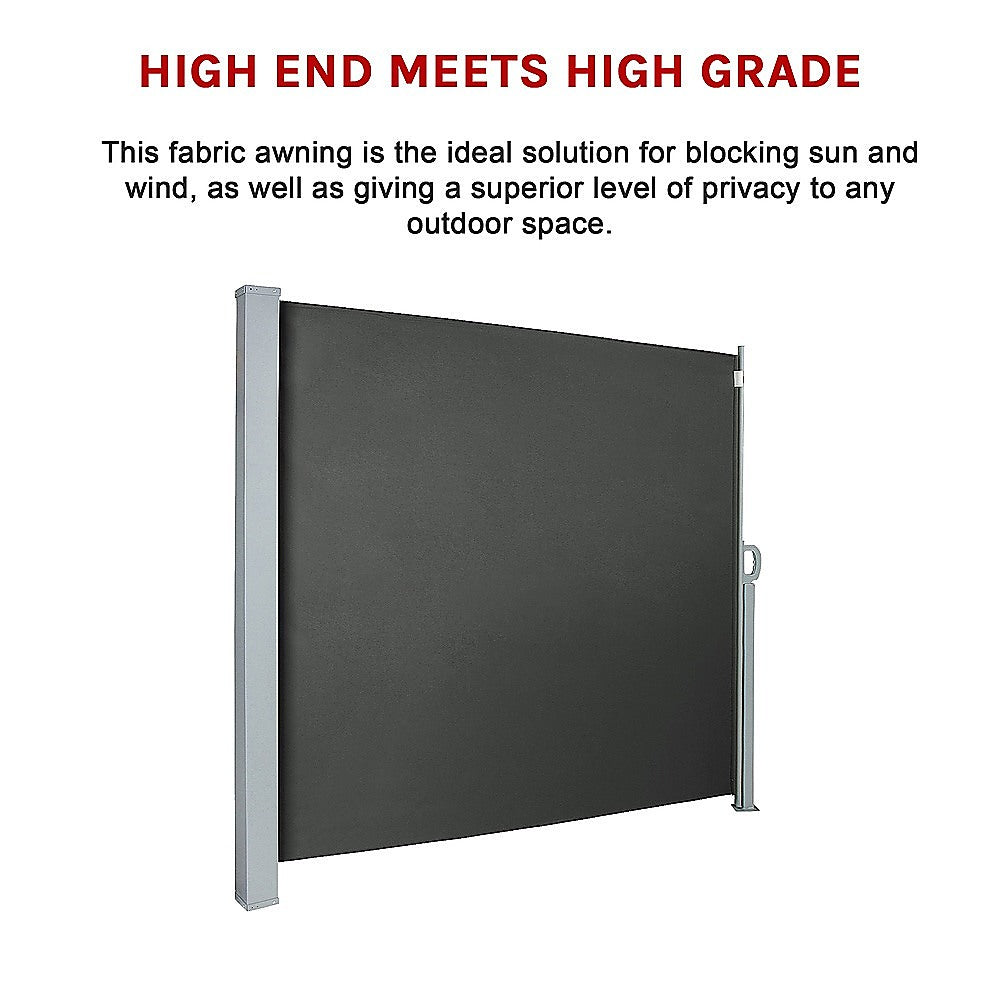 1.8X3M Retractable Side Awning Shade 8