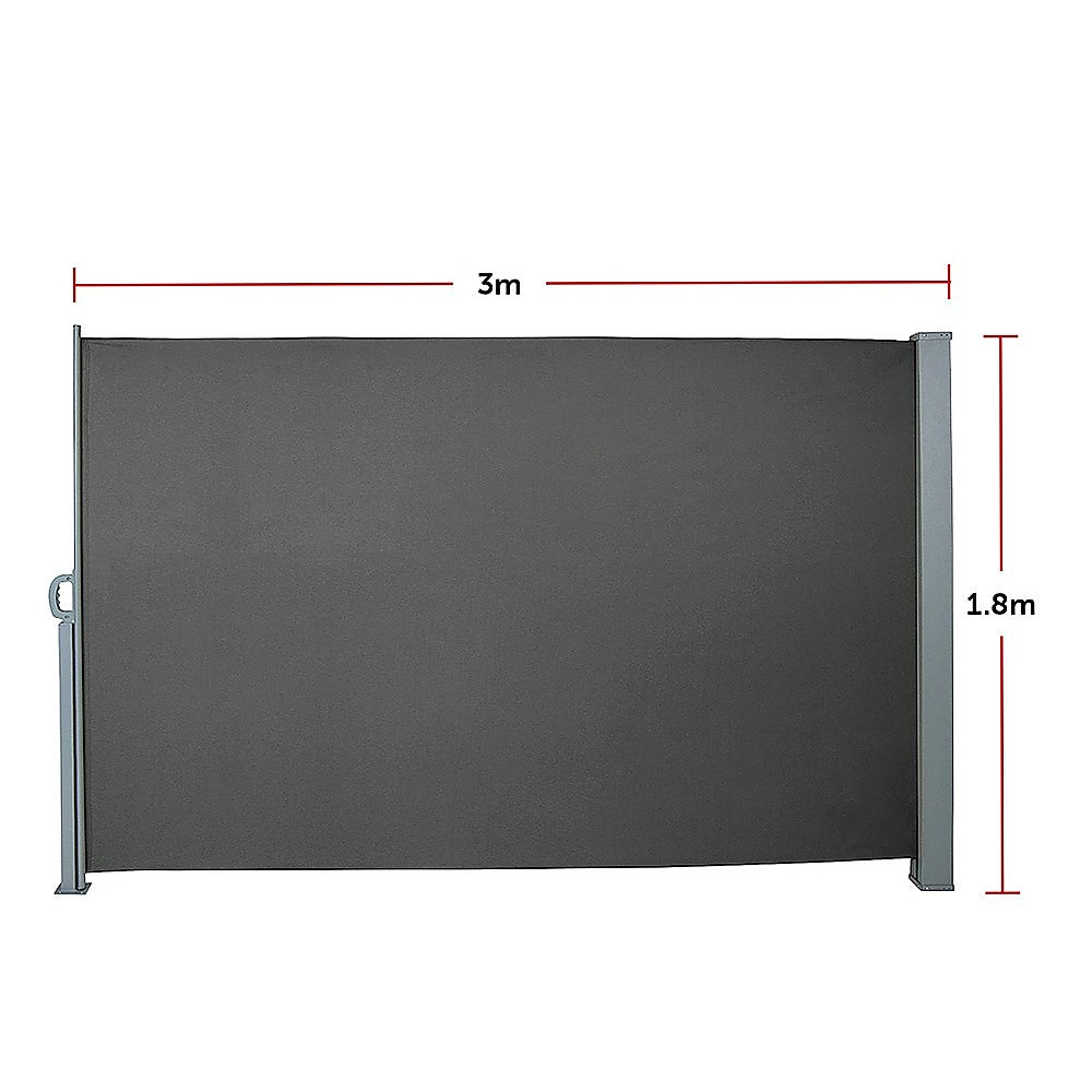 1.8X3M Retractable Side Awning Shade 9