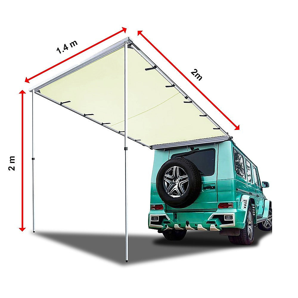 1.4m x 2m Car Side Awning Roof 8