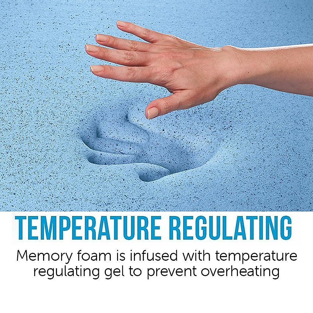 Palermo King 25cm Gel Memory Foam Mattress - Dual-Layered - CertiPUR-US Certified 5