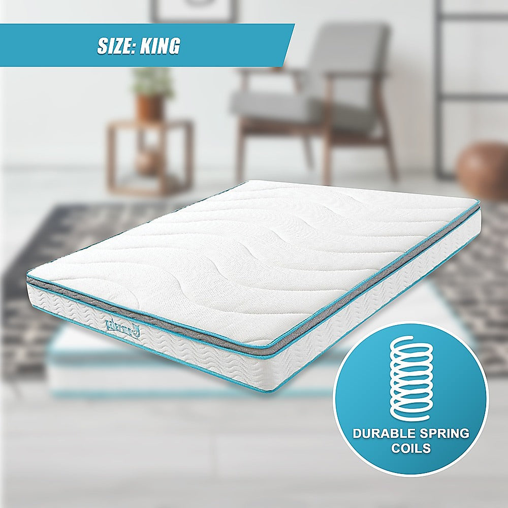 Palermo King 20cm Memory Foam and Innerspring Hybrid Mattress 9