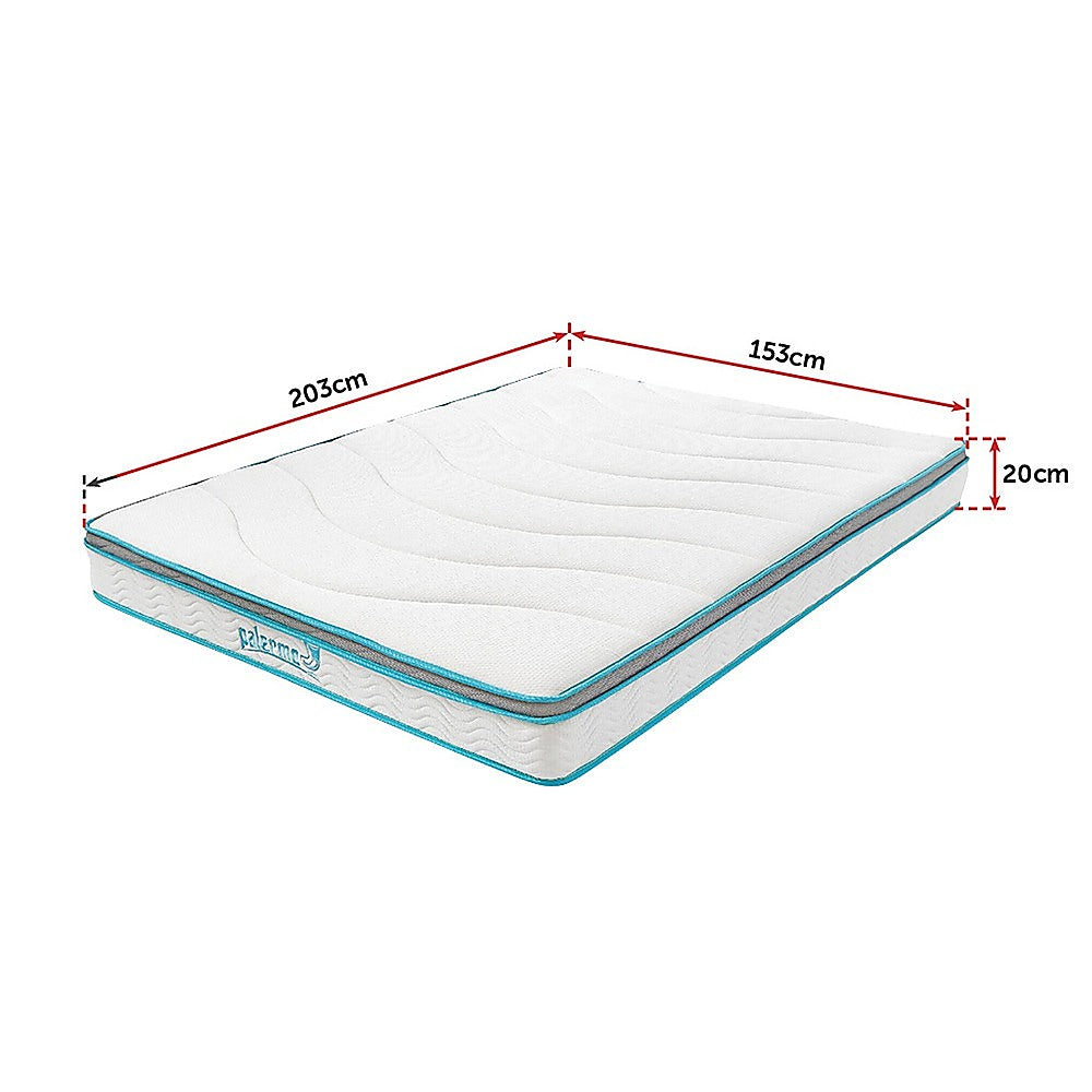 Palermo Queen 20cm Memory Foam and Innerspring Hybrid Mattress 12