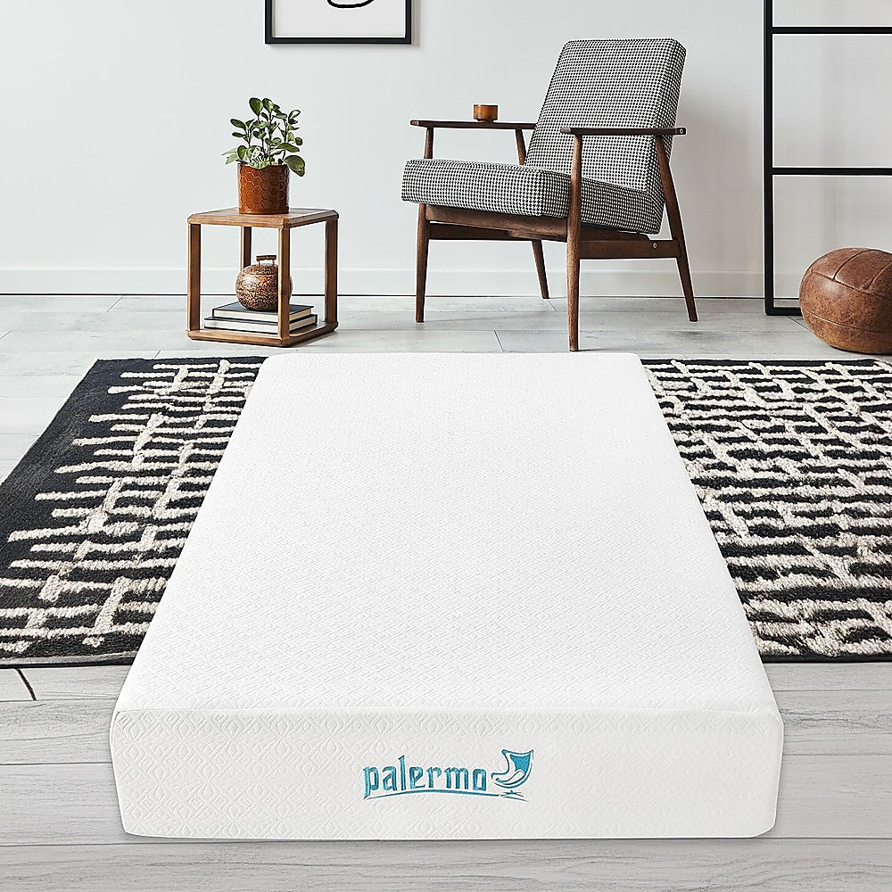 Palermo King Single 25cm Gel Memory Foam Mattress - Dual-Layered - CertiPUR-US Certified 5